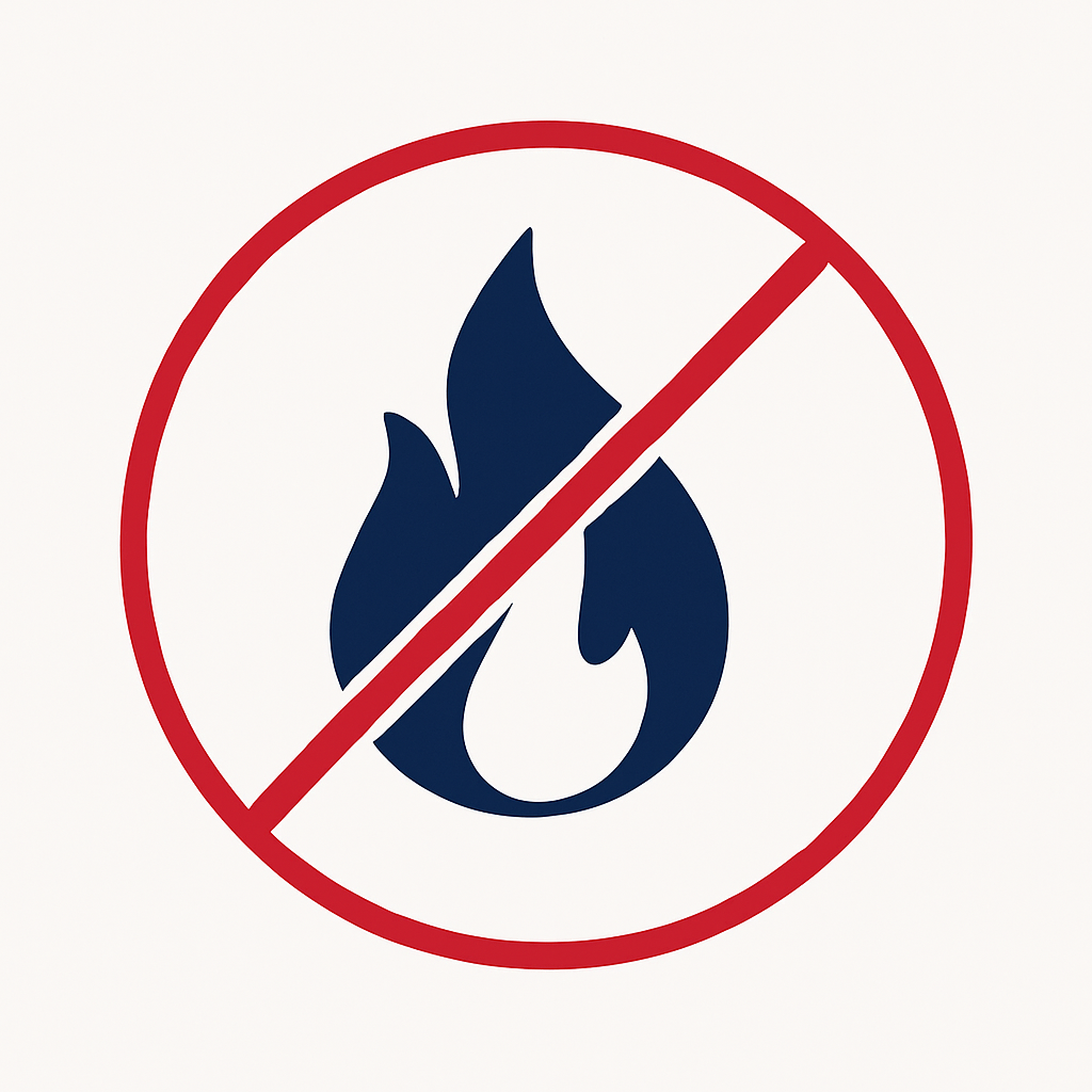 Flammable items