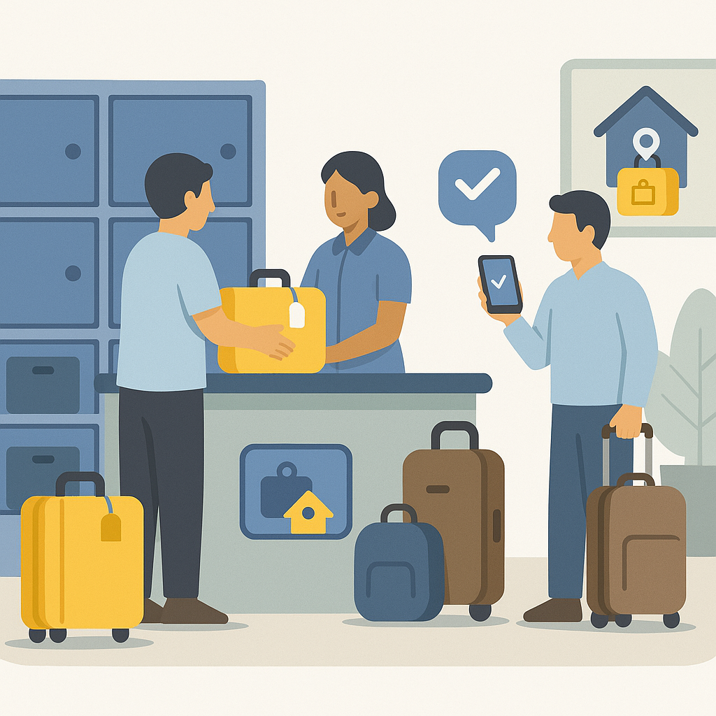 Baggage storage and delivery