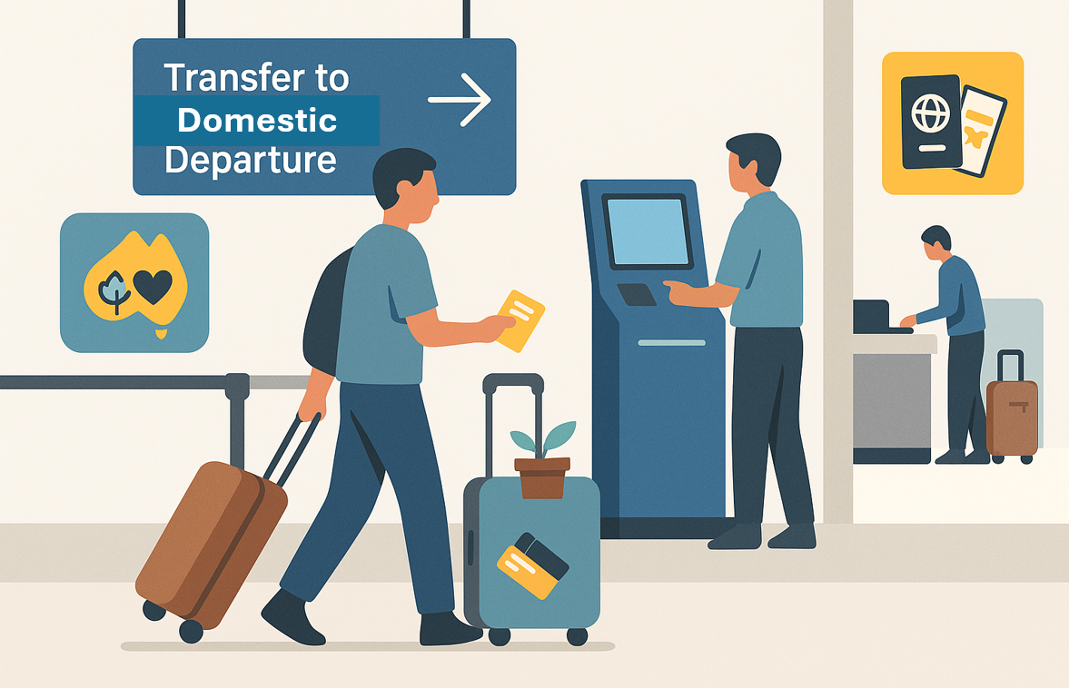 Domestic to Domestic Transit Guide