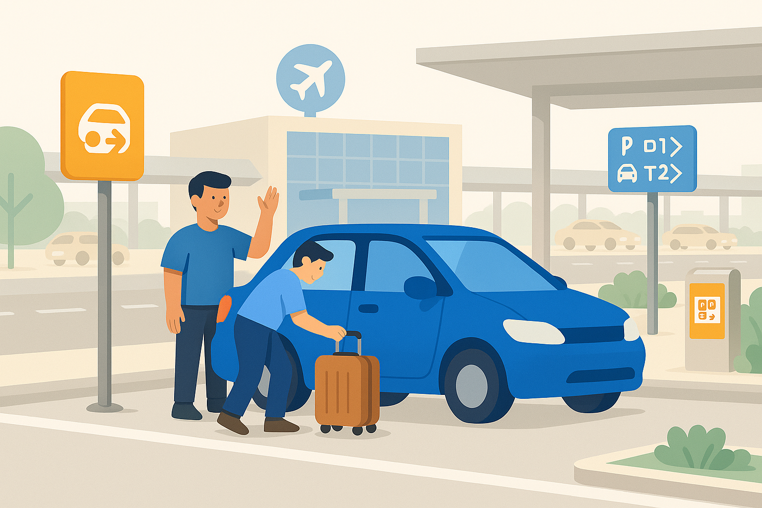 Airport parking